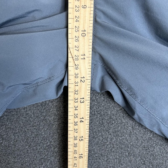 Eddie Bauer Jogger Pants Womens 12 Blue Fleece Lined Hiking Zip Pockets Warm - Picture 11 of 14